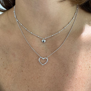 COLLANA DOPPIA CON CUORI