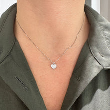 Carica l&#39;immagine nel visualizzatore di Gallery, COLLANA CUORE CON DIAMANTI
