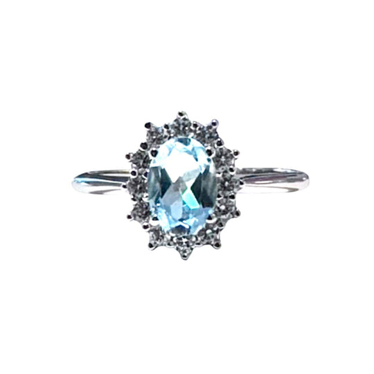 ANELLO KATE AZZURRO