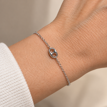 Carica l'immagine nel visualizzatore di Gallery, BRACCIALE MAGLIA MARINARA BRILLANTE
