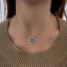 Carica l'immagine nel visualizzatore di Gallery, COLLANA ALBERO VITA CON ZIRCONI COLORATI
