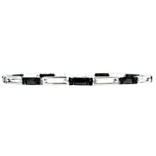 Carica l&#39;immagine nel visualizzatore di Gallery, BRACCIALE PIASTRINE CON ZIRCONI
