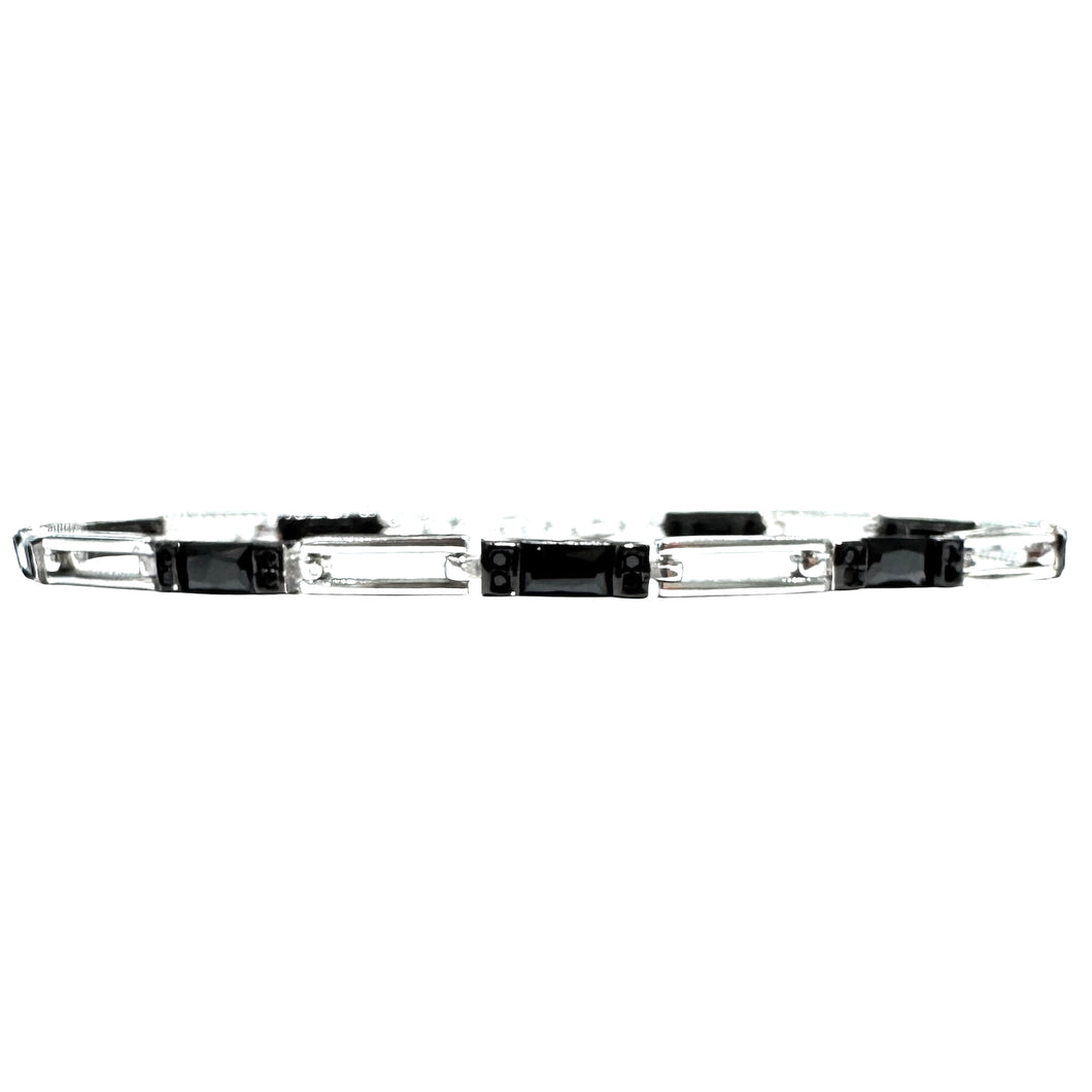 BRACCIALE PIASTRINE CON ZIRCONI