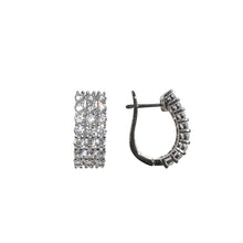Carica l'immagine nel visualizzatore di Gallery, ORECCHINI FASCIA DI ZIRCONI

