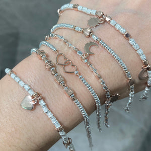 BRACCIALE DOPPIO CUORE