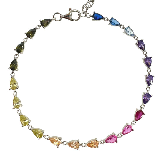 BRACCIALE GOCCE RAINBOW