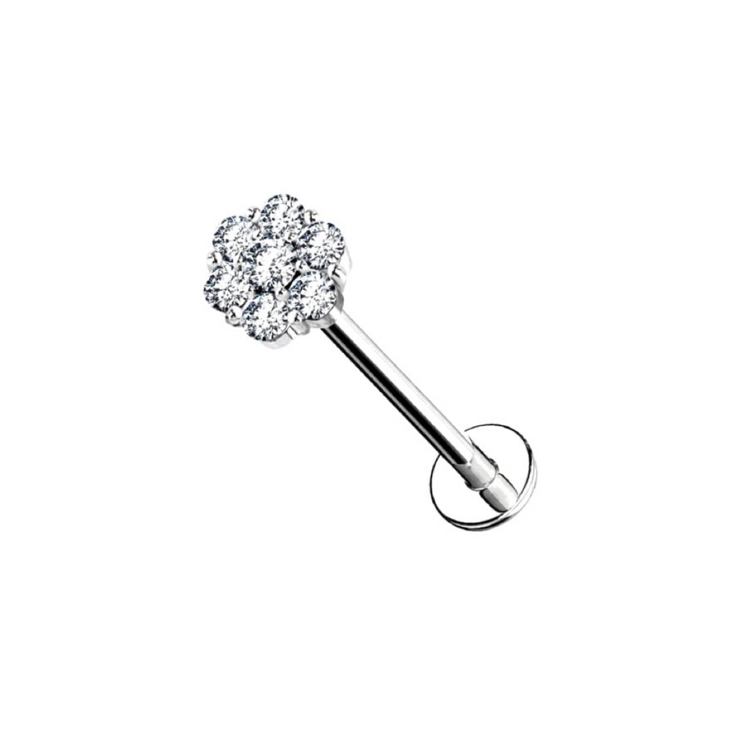 ORECCHINO PIERCING CON CRISTALLI
