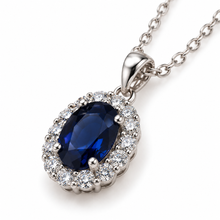Carica l'immagine nel visualizzatore di Gallery, COLLANA KATE BLU
