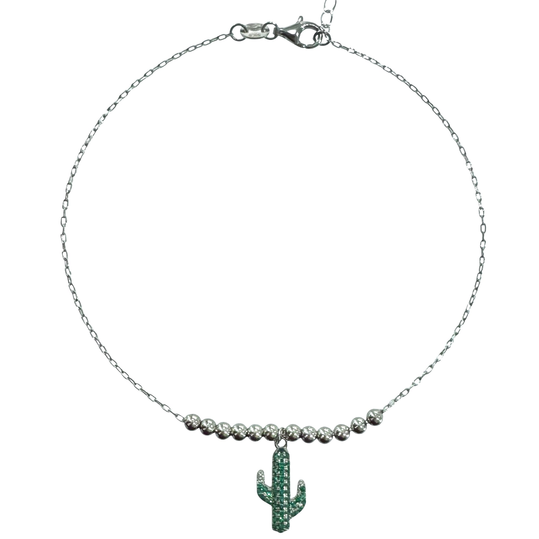 Infinity - Cavigliera Donna In Argento 925 Con Cristallo - Regolabile 22+5 Cm, Simbolo Amore Eterno - 3