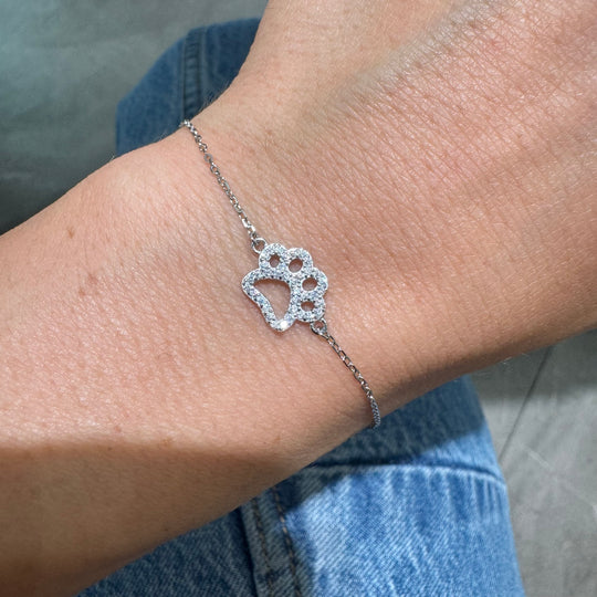 BRACCIALE ZAMPA BRILLANTE