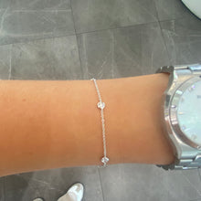 Carica l&#39;immagine nel visualizzatore di Gallery, BRACCIALE PUNTI LUCE IN DIAMANTI
