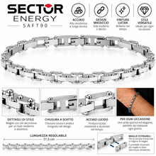 Carica l'immagine nel visualizzatore di Gallery, BRACCIALE SECTOR - SAFT90
