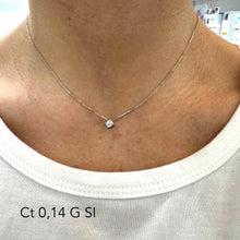 Carica l&#39;immagine nel visualizzatore di Gallery, COLLANA PUNTO LUCE DIAMANTE A GRIFF
