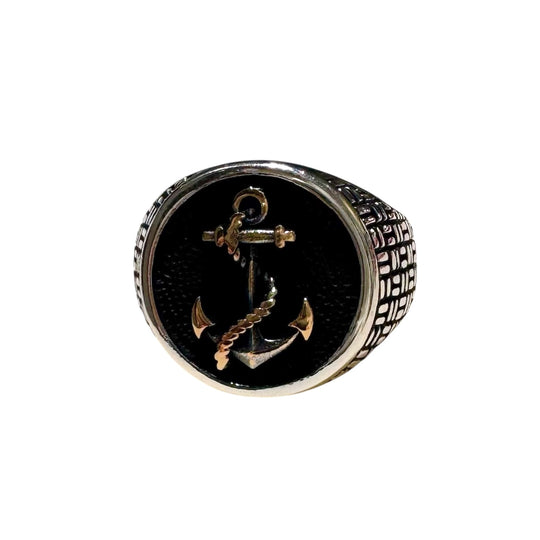 ANELLO UOMO ANCORA