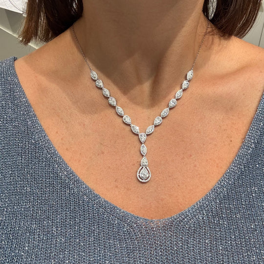 COLLANA GOCCE PENDENTI