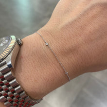 Carica l&#39;immagine nel visualizzatore di Gallery, BRACCIALE PUNTI LUCE IN DIAMANTI
