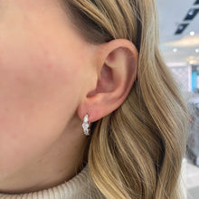 Carica l'immagine nel visualizzatore di Gallery, ORECCHINI CON ZIRCONI SCALARI
