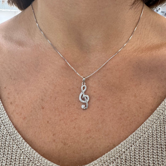 COLLANA CHIAVE DI SOL