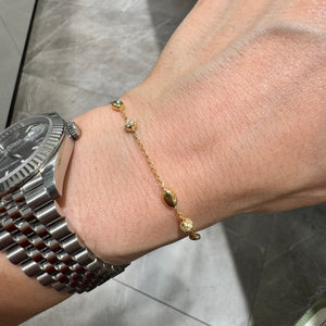 BRACCIALE CHARM E OVALI