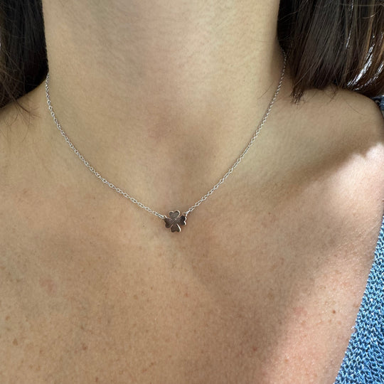 COLLANA  QUADRIFOGLIO