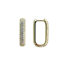 Carica l'immagine nel visualizzatore di Gallery, ORECCHINI RETTANGOLARI
