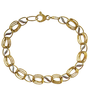 BRACCIALE ANELLI LAVORATI