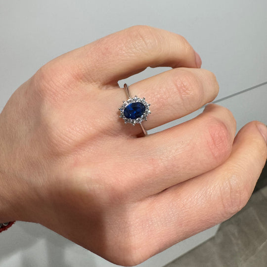 ANELLO KATE BLU
