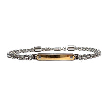 Carica l'immagine nel visualizzatore di Gallery, BRACCIALE PIASTRA DORATA
