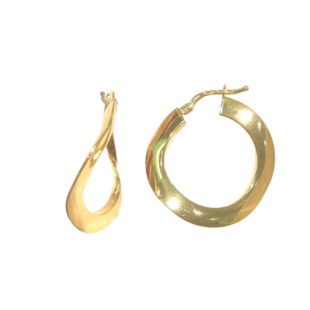 day.berlin orecchini a cerchio Rosa placcati oro 18k, orecchini da day.berlin orecchini a cerchio Rosa placcati oro 18k, orecchini da