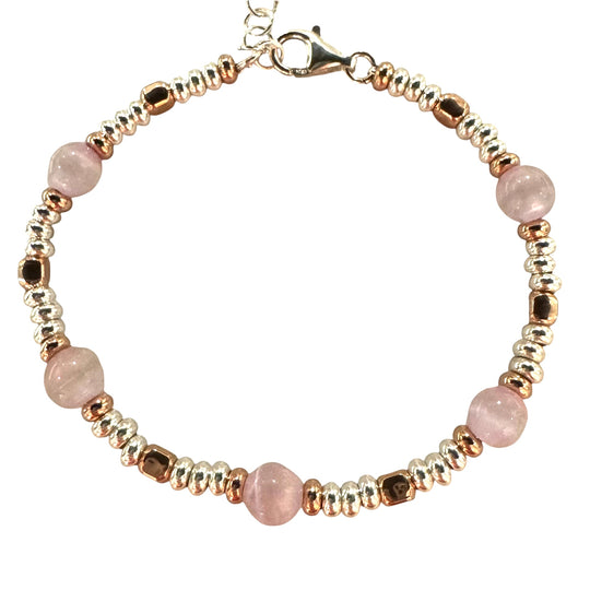 BRACCIALE SELENITE LILLA