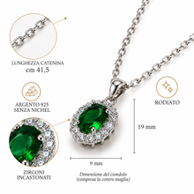 Carica l'immagine nel visualizzatore di Gallery, COLLANA KATE VERDE
