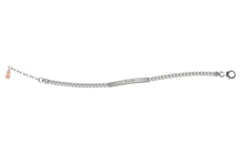 Carica l'immagine nel visualizzatore di Gallery, BRACCIALE TENNIS CON PIASTRINA BABY
