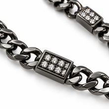 Carica l'immagine nel visualizzatore di Gallery, BRACCIALE IN ARGENTO BRUNITO SHINE
