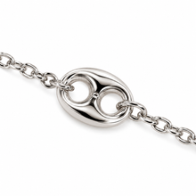 Carica l'immagine nel visualizzatore di Gallery, BRACCIALE MAGLIA MARINARA BRILLANTE
