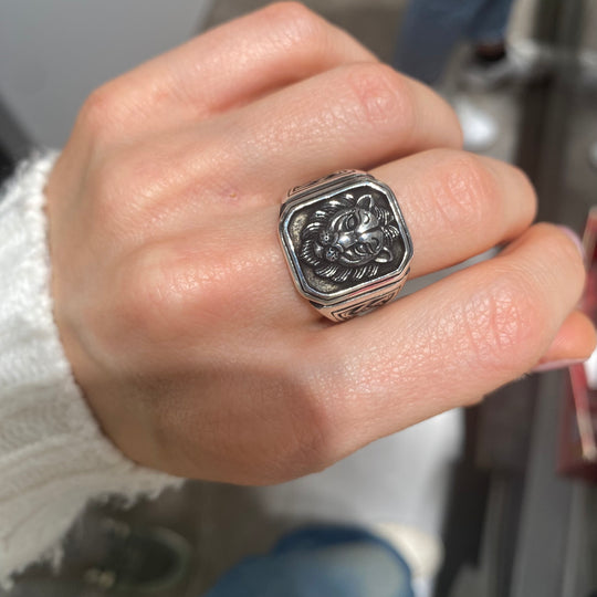 ANELLO UOMO LEONE