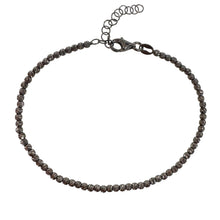 Carica l'immagine nel visualizzatore di Gallery, BRACCIALE PALLINO DIAMANTATO BRUNITO
