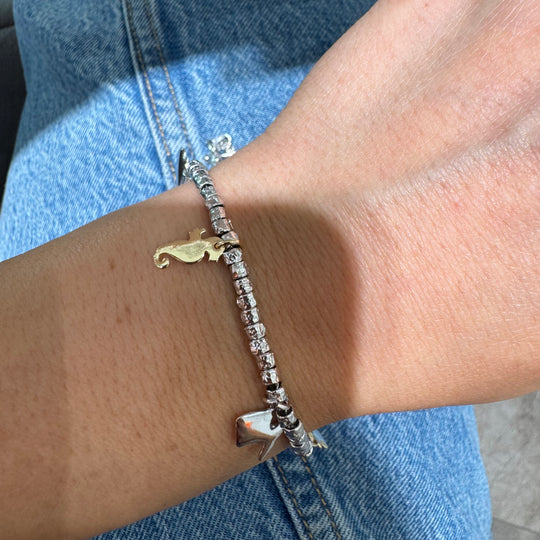 BRACCIALE DADI E PENDENTI