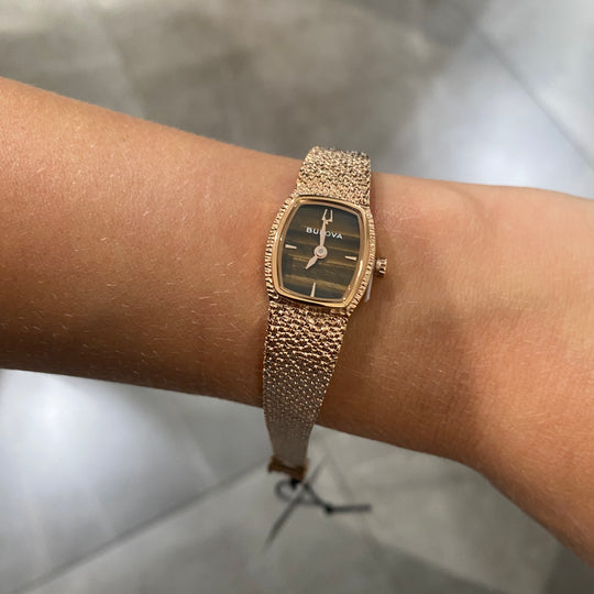 BULOVA OCCHIO DI TIGRE Goddess of Time