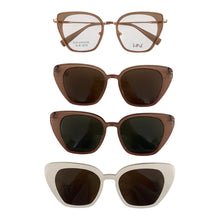 Carica l'immagine nel visualizzatore di Gallery, OCCHIALE VISTA/SOLE CLIP ON - TRCA343
