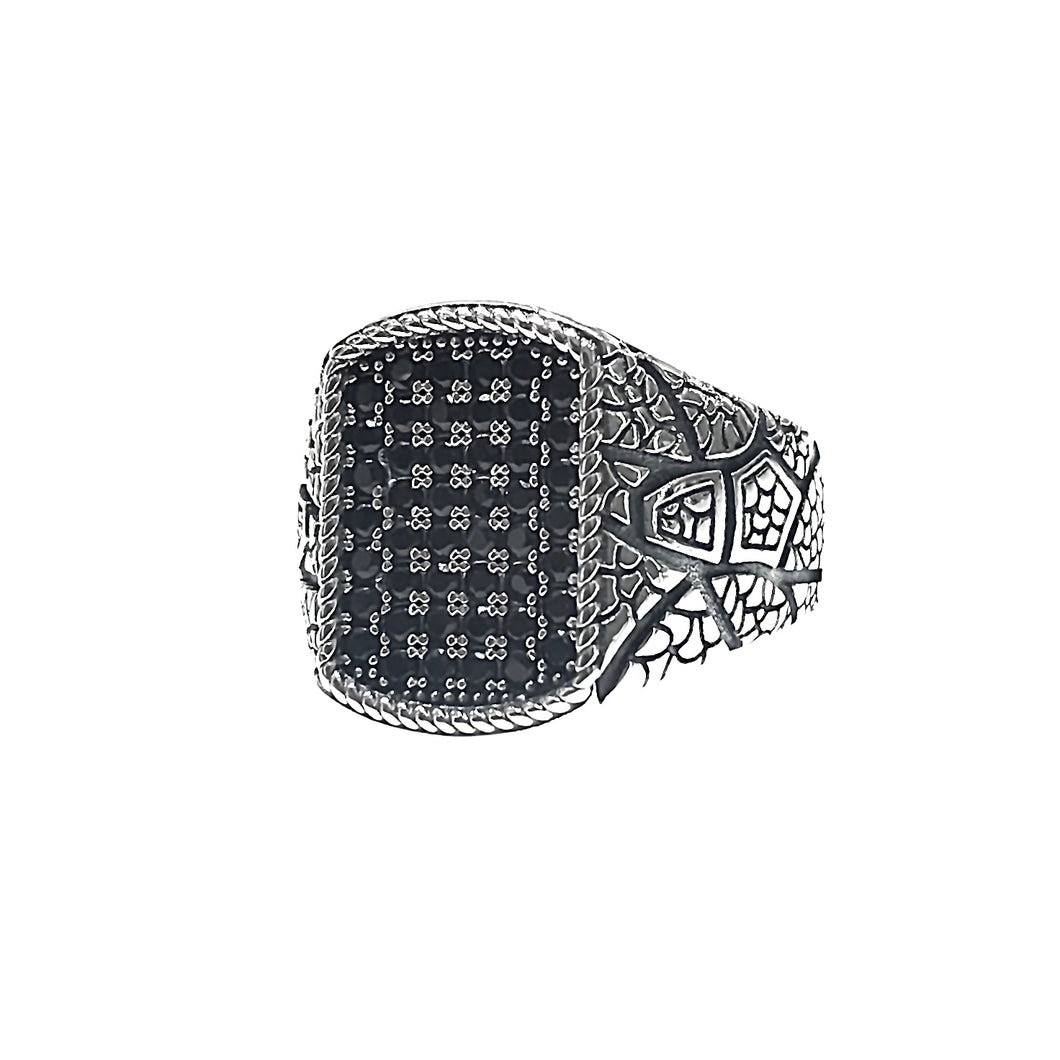 ANELLO UOMO RETTANGOLARE