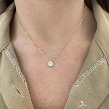 Carica l&#39;immagine nel visualizzatore di Gallery, COLLANA PUNTO LUCE MULTIPIETRA ORO GIALLO(3 misure)
