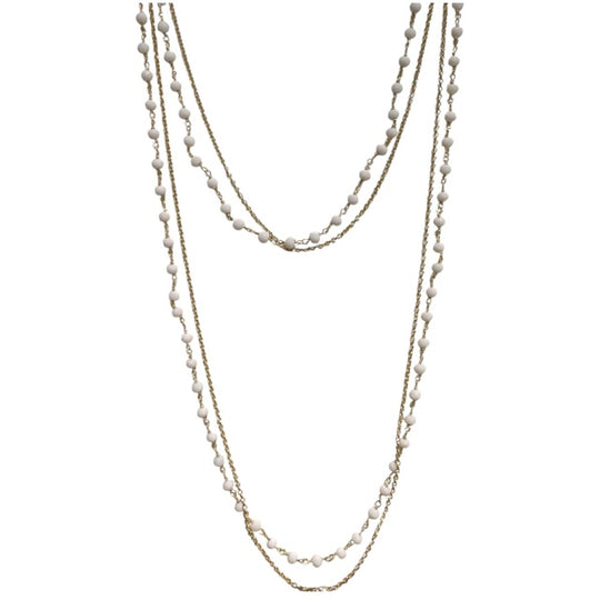 COLLANA CRISTALLI BIANCHI