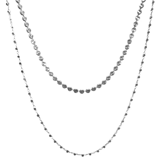 COLLANA DOPPIA CATENELLA