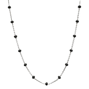 COLLANA SFERE NERE