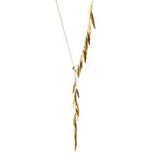 Carica l'immagine nel visualizzatore di Gallery, COLLANA FOGLIE PENDENTI
