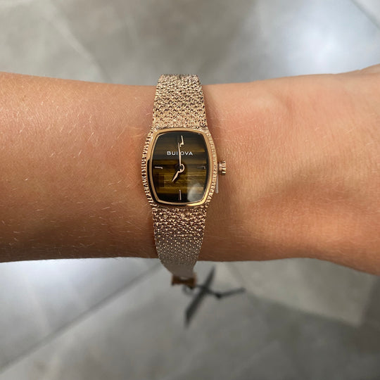 BULOVA OCCHIO DI TIGRE Goddess of Time