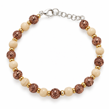 Carica l'immagine nel visualizzatore di Gallery, BRACCIALE IN ARGENTO DESERT MOON CON PIETRE NATURALI

