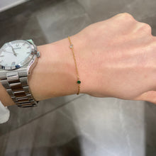 Carica l'immagine nel visualizzatore di Gallery, BRACCIALE PUNTI LUCE VERDI E BIANCHI
