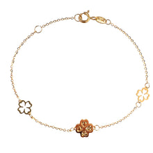 Carica l'immagine nel visualizzatore di Gallery, BRACCIALE TRE QUADRIFOGLI
