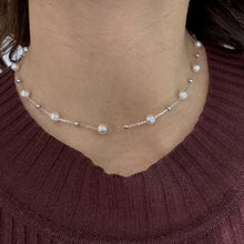 Carica l'immagine nel visualizzatore di Gallery, COLLANA PERLE SINTETICHE
